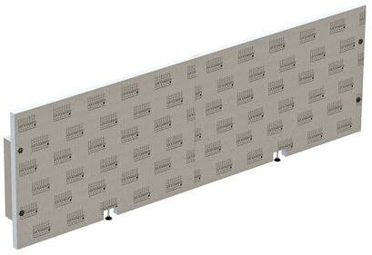 LUX ELEMENTS Badewannenverkleidung Set Nischeneinbau Fertig zum Verfliesen I 2x Hartschaumplatten + 8x Schraubdübel & 4x Schlagdübel & 1x Montagekleber