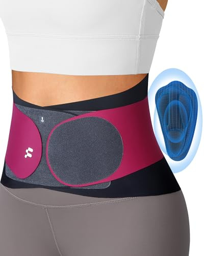 Fitomo 0.5mm Ultra Thin Back Brace for Women Men, All Day Comfort & Support