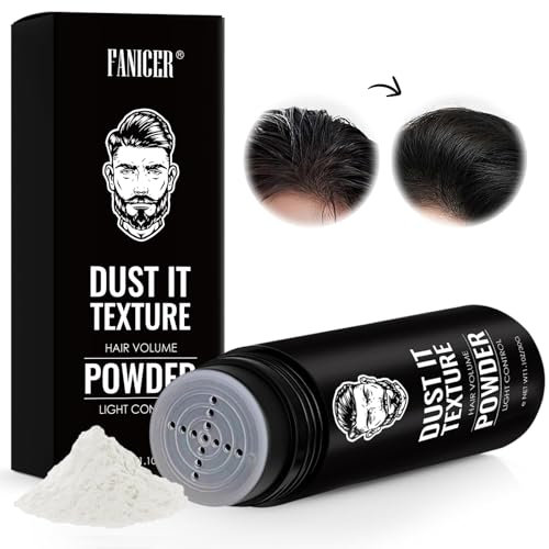 Haarpulver,Langanhaltend Styling Powder,Volumen Sytling Puder,Haar Puder Männer Frauen Styling,Haarpuder für Voller Aussehendes Haar,für Verleiht dem Haar Textur,Für alle Haartypen geeignet
