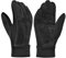 Harssidanzar Herren Winterhandschuhe warm Wolle Fleece gefüttert Wildleder Handschuhe SM045EU,Schwarz,Größe M