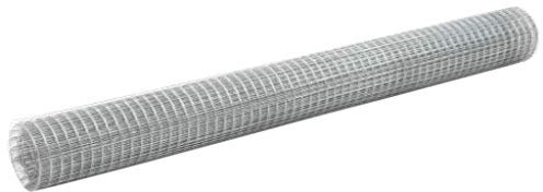 Xichuzi Alambrada de gallinero Acero galvanizado Plateado 25x1,5m, Valla Jardin, Malla Metalica, Vallas Metalicas, Vallas De Obra, Rejilla Metalica, Alambre De Espino - 143621