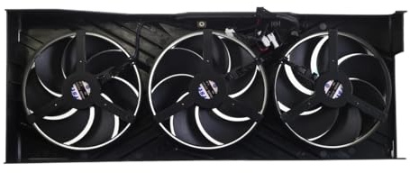 ZCDYGHU Graphics card Shell and fan For PNY for GeForce for RTX 4090 24GB for Verto Triple Fan