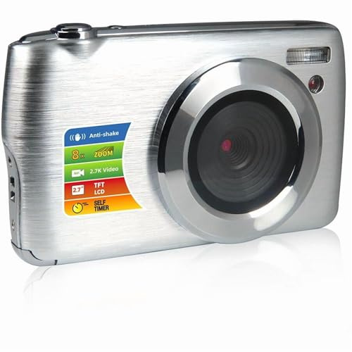 VividPro - 18 MP, 8X Optical Zoom Lens Digital Camera