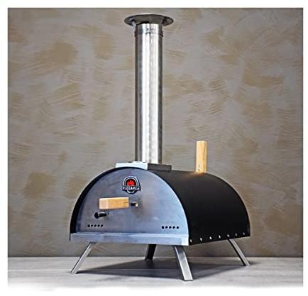 Pizza Mia Vulcano - Forno per Pizza a Pellet, da Esterno e Interno