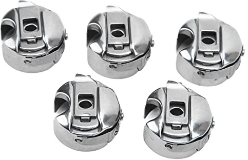 per Bobina per Macchina da Cucire in Acciaio Inossidabile, per Bobina Industriale, per Porta Bobina da 5 Pezzi