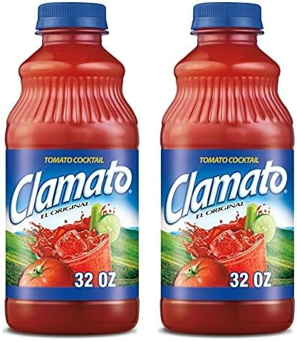 Motts Clamato Tomato Juice 946ml - Makes the Ultimate Bloody Mary cocktail (Pack of 2)