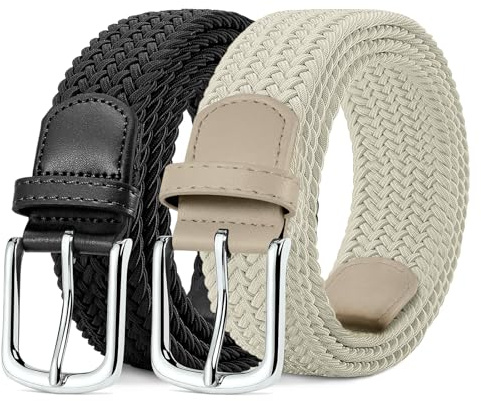 MATLAB 2er-Pack Stretchgürtel für Damen & Herren gürtel