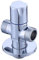 SDGBCXD， Hot and Cold Logo Angle Valves Brass Chrome Plated Valve Bathroom Accessories Angle Valve for Toilet Sink Prevent Backwater(Hot),Valve(Cold)
