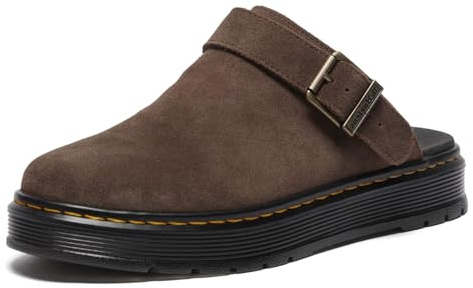 DR. MARTENS Unisex Brookline Mule Sandals, Dark Brown, 7 UK