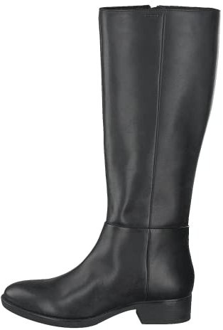 Geox Damen D Felicity D Stiefel, Schwarz, 38 EU