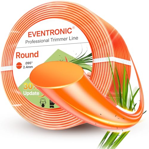 0.095 Inch String Trimmer Line 300FT Round Heavy Duty Weed Eater String