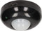 Miratic Bewegungsmelder innen Bewegungsmelder Decke IP20 360 Grad Bewegungsmelder Funktioniert mit LED-Beleuchtung 1200W Montage: Aufputz Einstellung der LUX-Lichtintensität (Schwarz)