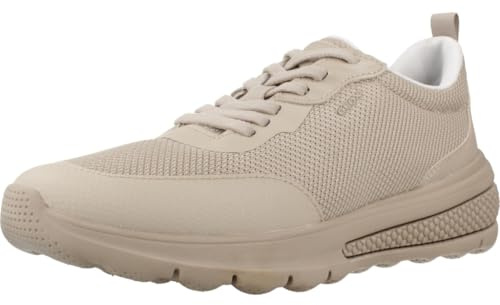 Geox D ACTIVART A, Scarpe da Ginnastica Donna, Beige, 38 EU