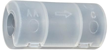 Adaptateur de Batterie - AA à d, to C convertisseur coquilles | Réducteur de Batterie pour Les Jouets, télécommandes et Lampes de Poche, convertisseur de boîtier de Batterie, Adaptateur de Cellule