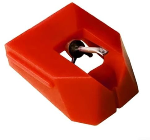 AT-VMN95E Aiguille de stylet elliptique de rechange pour tourne-disque Audio Technica AT-LP120X (rouge)