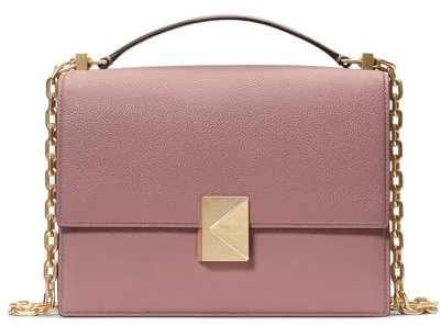 kate spade new york Deco Pebbled Leather Chain Shoulder Bag