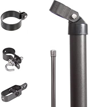 Alberts 634384 - Set completo di recinzioni, antracite