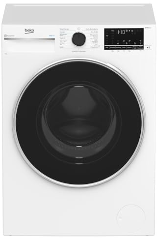 Beko Waschmaschine 9kg, Stiftung Warentest GUT (2,1)*, 1400 U/min, Dampffunktion, allergikergeeignet, Nachlegefunktion, AquaWave Schontrommel, B5WF69410W, Weiß