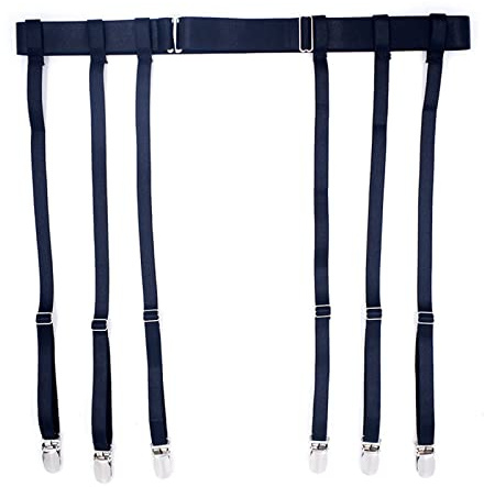 Porte-Jarretelle Femme Attirante - Ensemble Porte-Jarretelles Complet avec Bas - Tenue Attirante Femme Espiègle Hot - sous Vêtements Féminins Ultra Élégants