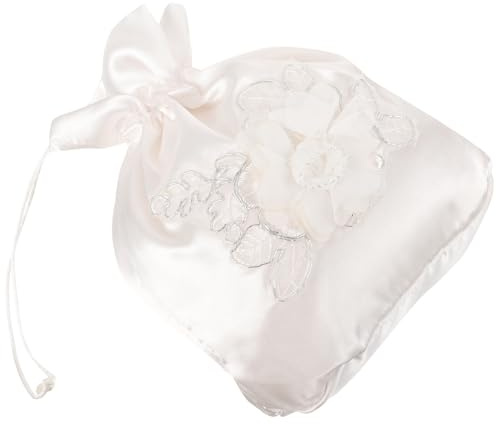 PENIKOKO Sacchetto da Matrimonio Coulisse Decorativo, Borsa da Sposa Motivo Floreale, Sacchetti per Caramelle e Regali per Feste Nuziali, per Damigelle e Cerimonie
