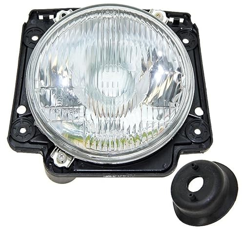 BESTPRICE 1x phares avant Phare principal gauche droite (côté conducteur et passager) Compatible avec VW GOLF 2 (19E, 1G1)