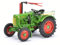 Schuco 450262900 Fendt F20G Dieselross, Traktor mit Mähbalken, Modellauto, 1:43, grün