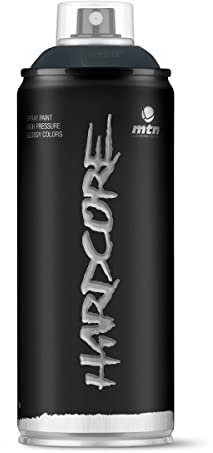 Genérico SPRAY HC2 Bote spray pintura grafitti Hardcore 2 400ML (GRIS ANTRACITA)