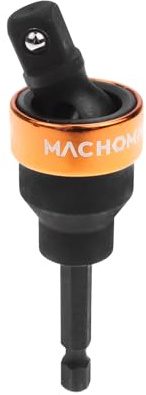 MACHOMAN Adaptateur Cardan 3/8 pour Douille, Rotule 360° Cr-Mo