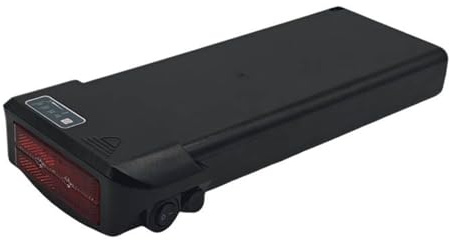 Batterie de vélo électrique 36V 10,4Ah/12,8Ah/14Ah, 48V10,5Ah pour Porte-Bagages arrière Batterie de vélo électrique au Lithium 36V/48V 250W-500W avec BMS et Chargeur (36V 10.4AH)
