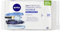 NIVEA Lingettes démaquillantes Fraîcheur Peaux Normales 100% fibres végétales (1 x 20 pcs), démaquillant visage, yeux & lèvres, lingettes nettoyantes au lotus sacré
