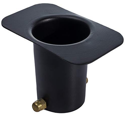 Elegant Yay Monarch 20042 Chaînes de Pluie en Aluminium avec revêtement poudré Noir