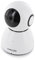 Caméra de surveillance Wi-Fi intérieure HD rotative - 128Go - Blanc et Noir - Chacon