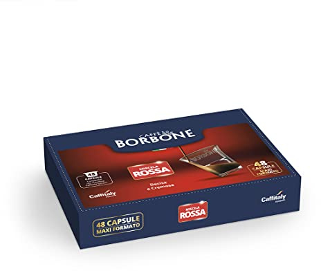Caffè Borbone Mélange rouge - 48 capsules originales - pour cafetières Caffitaly*