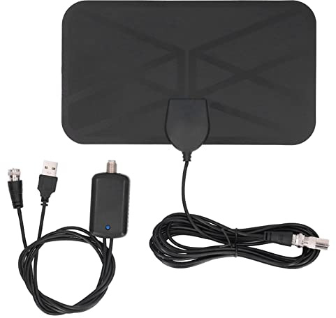 Digital TV-Antenn Inomhus Markbunden HD 4K 1080P Antenn Adhesive Mount 25DBI High Gain Antenn KJ-036