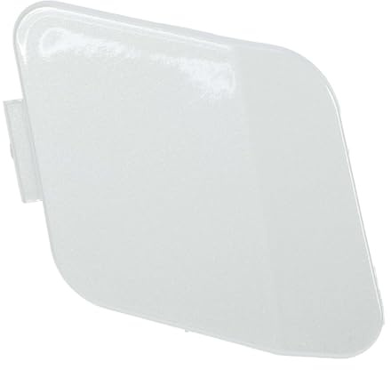 A ABSOPRO Cache-Crochet de remorquage pour Pare-Chocs Avant, Compatible BMW Série 1 F20 F21 M-Sport, réf. 51118053828 - Lot de 1 Blanc minéral