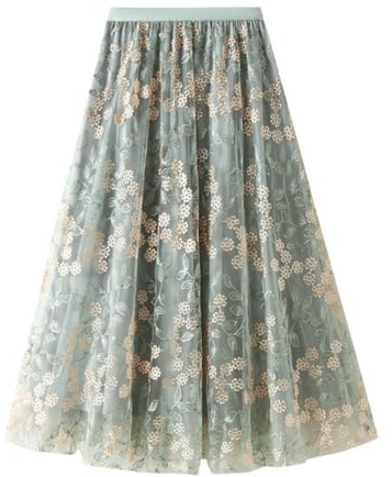 Falda Larga con Bolsillos Faldas Invitada Boda 2022 Falda Larga Denim Falda Negra De Tul Faldas En Jeans para Dama Falda Tul Azul Faldas De Tubo Falda Tablas Gris Faldas Largas Boho Chic Falda LáPiz