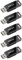 PNY Pack de 5 Attaché X Clé USB 3.2 Gen 1 32GB, Performance Avancée Jusqu'à 130Mo/s en Lecture, Stockage et Transfert de Données Portable, Fiable, Durable, Type-A, Ordinateurs Portables et de Bureau