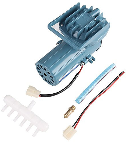 Aireador Bomba de Aire para Estanque de Peces Acuicultura Accesorio para Acuario Herramienta Suministros de Oxígeno DC 12V 35W