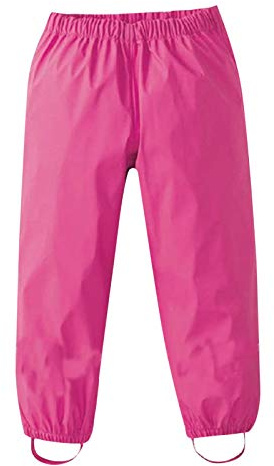 Pantalon Impermeable Niños Niñas Peto Impermeable Niño Peto Impermeable Bebe Ropa De Agua Impermeable Transpirable Para Niños Lluvia Pantalones De Peto Para Lluvia Pantalón de Agua (5-6 Years)