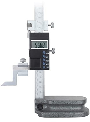 Elektronisk digital höjdmätare 0-200 0-300 mm höjdmätare Mätinstrument Bromsok med mätare(Digital 0-200mm)