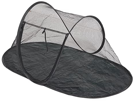 WAHEWUD Tenda per Gatti da Esterno, Tenda per Recinto per Gatti Esterno Tessuto a Rete Traspirante Design Pieghevole Spaziosa e Robusta, Tenda per Recinto per Animali Domestici