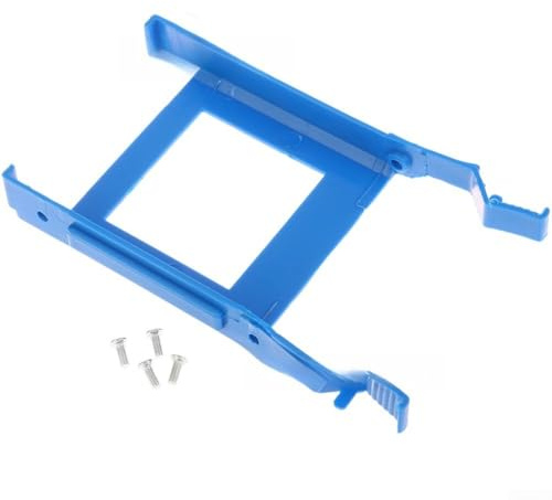Soporte SSD de 2 pulgadas para Dell para OptiPlex 3070 5070 7070 para MT, soporte de disco duro de plástico para Caddy, kit de marco de montaje de repuesto con tornillos para actualización de