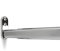 SO-TECH® Schrankrohr Garderoben Kleiderstange oval Metall glanz chrom Länge verstellbar 600-900mm Durchmesser 22 x 15 mm