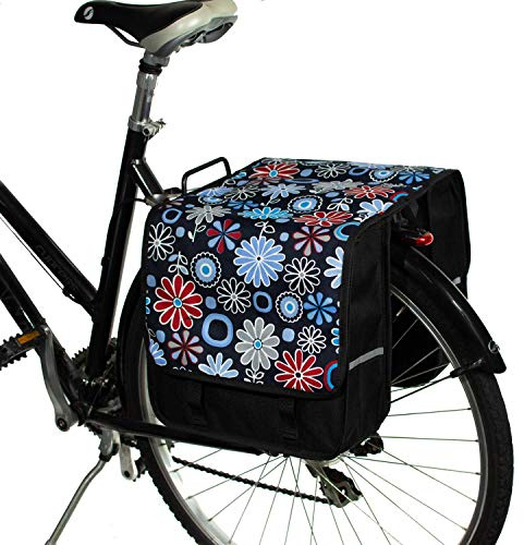 BikyBag Classic CL - dubbel cykelväska (tusensköna)