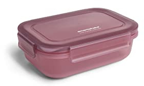 SmartShake Food Storage Container, Deep Rose - 800 ml.