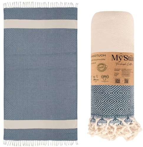 MyStilo® Serviette de plage - Serviette de sauna XXL - Serviette de bain épaisse et douce - 100 x 200 cm - Séchage rapide - Serviette de hammam de qualité supérieure pour hommes, femmes, yoga et