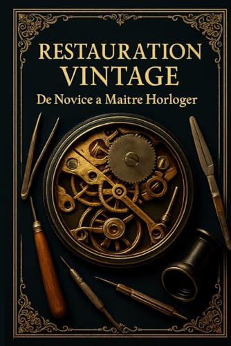 RESTAURATION VINTAGE : DE NOVICE À MAÎTRE HORLOGER: Le Guide Complet pour Redonner Vie à Vos Montres Anciennes Sans Formation Professionnelle