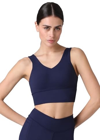 Lovable Reggiseno Sportivo - Top Brassière in Microfibra Senza Cuciture - Supporto, Asciugatura Rapida, Anti Abrasione - Active Comfort Donna