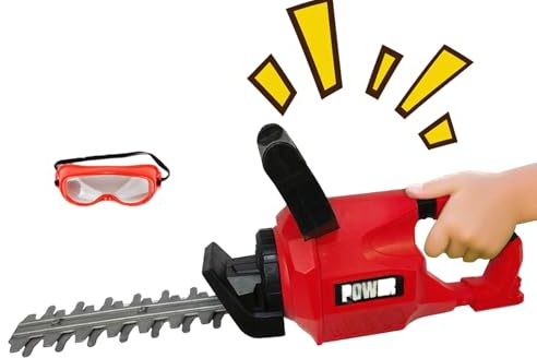 JINGLING Cortasetos de Juguete - Herramienta De Construcción Pretend con Luces Y Sonidos | Juego de rol para Simular Cuidado del Jardín | Equipo de Juego Infantil para Hijos e