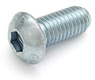 DIN 7380 Flachrundschraube mit Innensechskant, Edelstahl A2 (VPE 100 Stück) M4X6